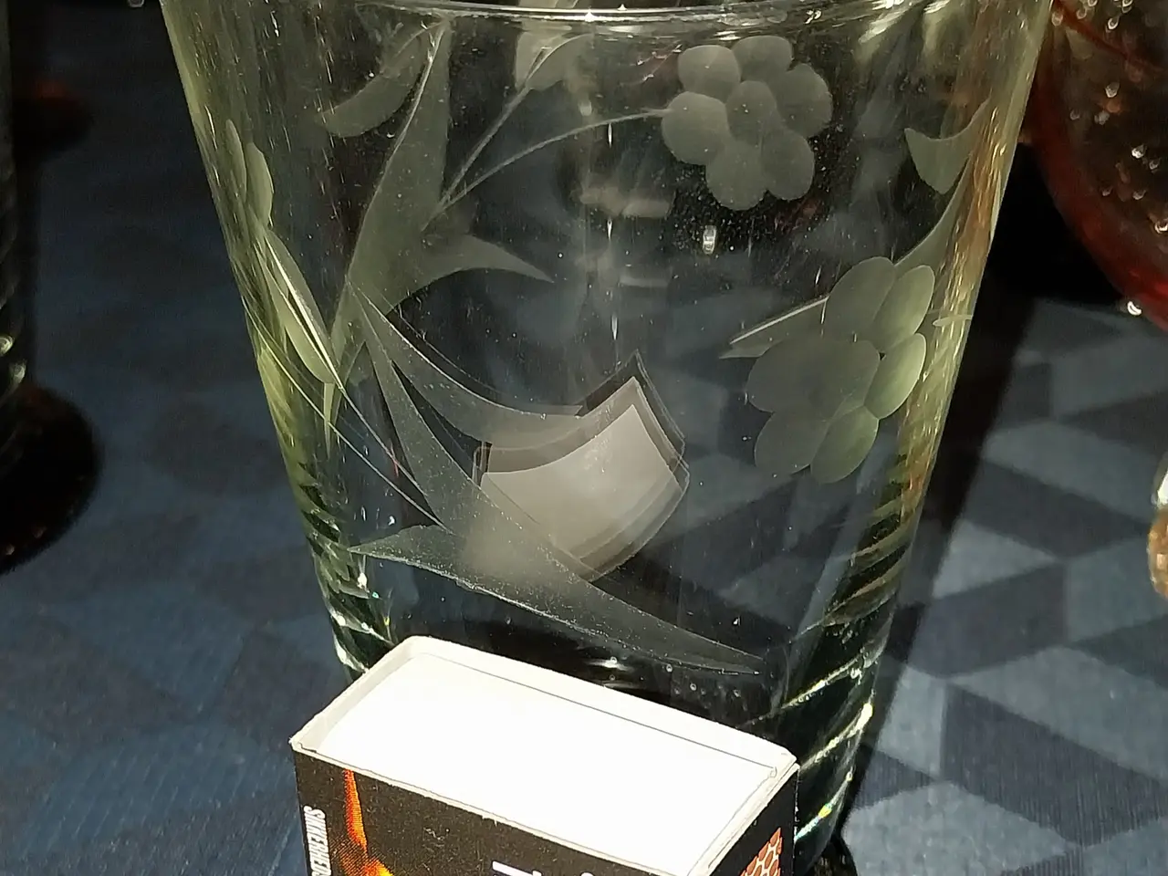 Billede 6 - Gl.  Glas bla. Holmegård