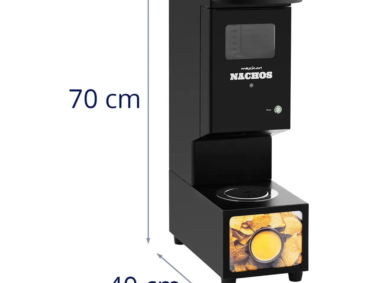 Billede 9 - Ostesovs Dispenser med Varme – 3,5 L – Sort
