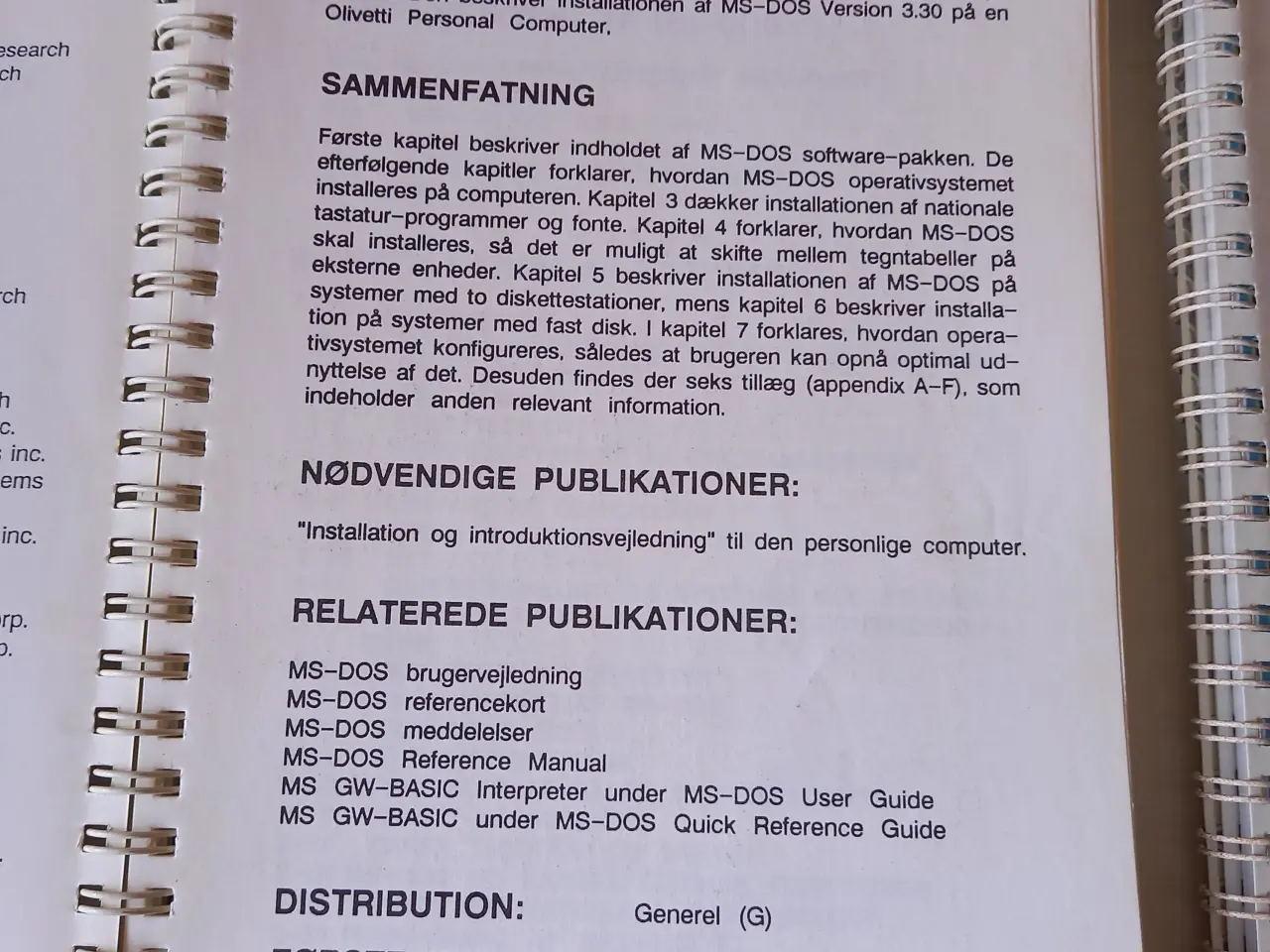 Billede 3 - MS-Dos styresystem version 3.30