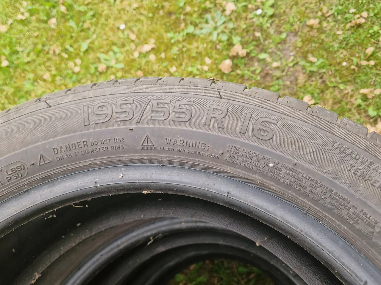 Billede 3 - Michelin Dæk 195/55x16