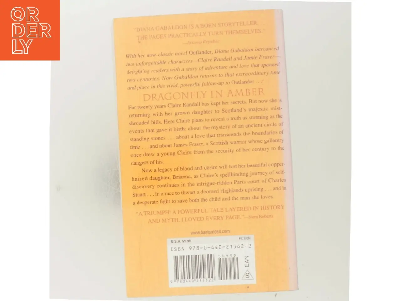 Billede 3 - Dragonfly in amber af Diana Gabaldon (Bog)