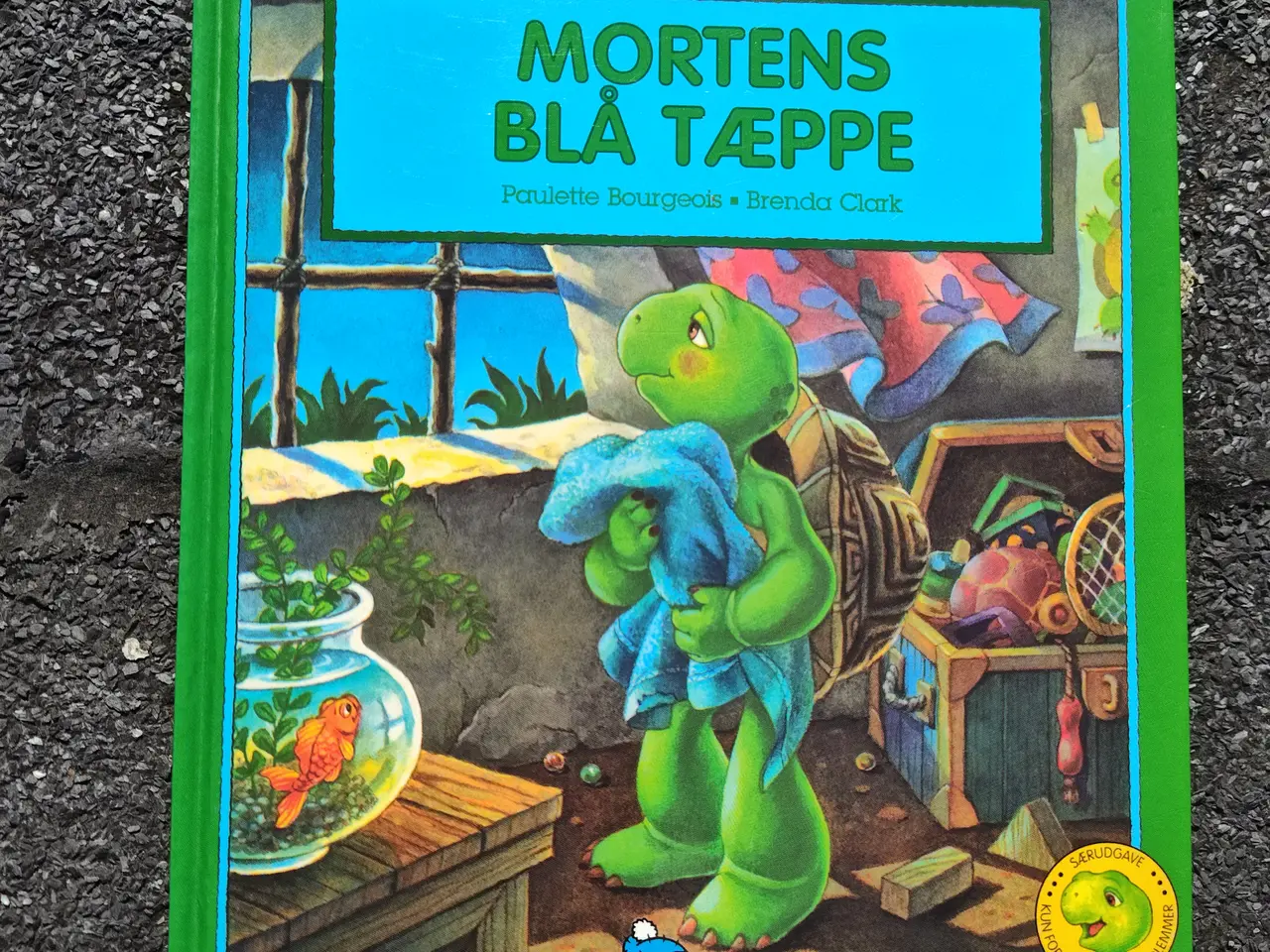 Billede 1 - Morten Skildpadde - Mortens blå tæppe BOG