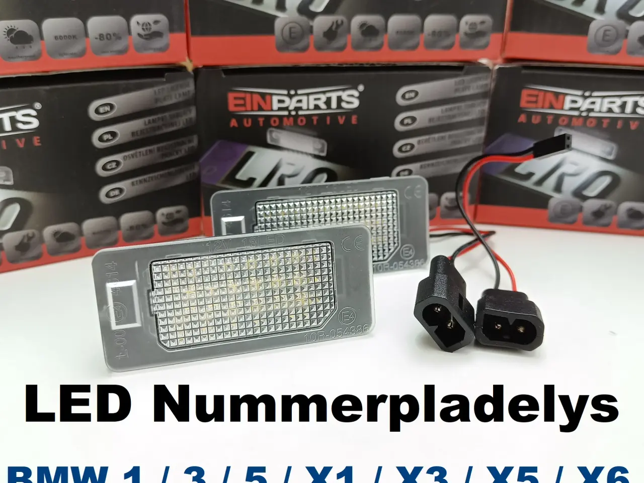 Billede 1 - NY! 36 LED Premium Nummerpladelys til BMW 