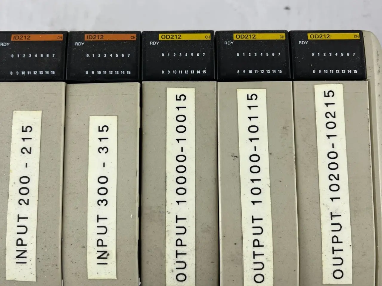Billede 5 - Omron CQM1 CPU41 PLC System PA203 ID212 OD212 Rack