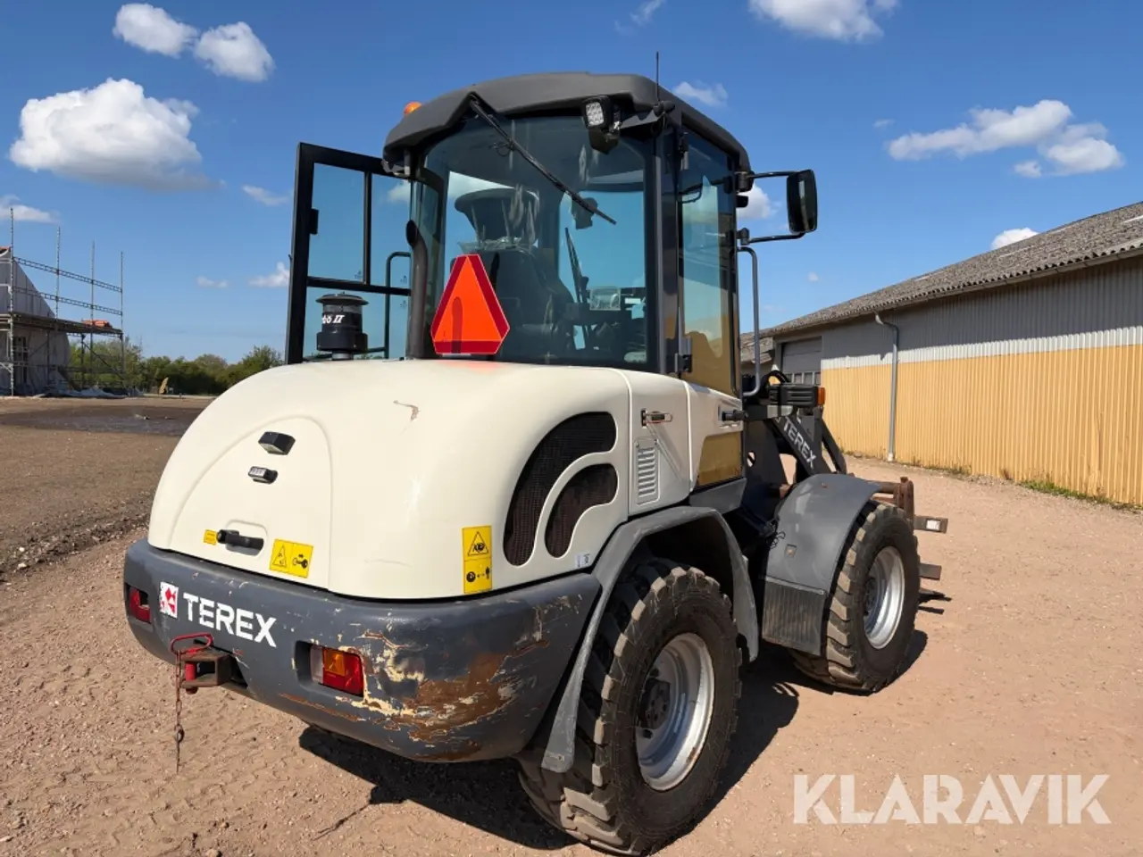 Billede 5 - Minilæsser Terex TL65 med skovl og pallegaffel
