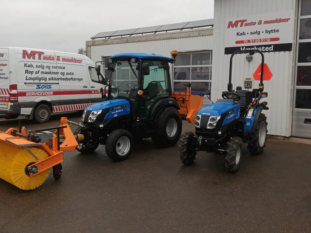 Billede 11 - Ny Solis Diesel traktor med 4 wd 