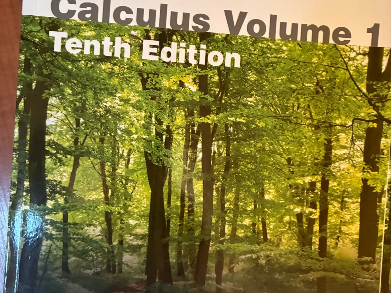 Billede 1 - Calculus vol 1+2