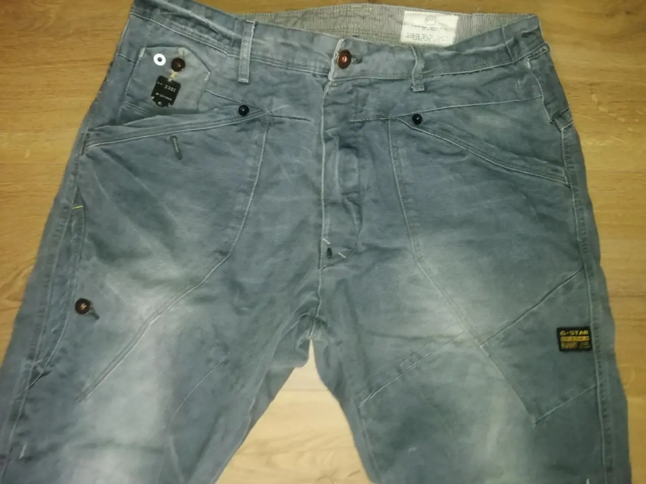 Billede 1 - G-STAR RAW KRAFTIG TWILL BUKSER W36/32 FLOT STAND