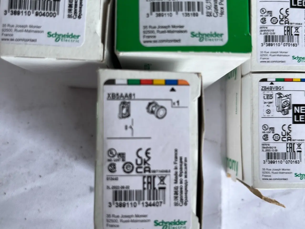 Billede 3 - Schneider Harmony Xb5 Pilot Light And E‑Stop Heads