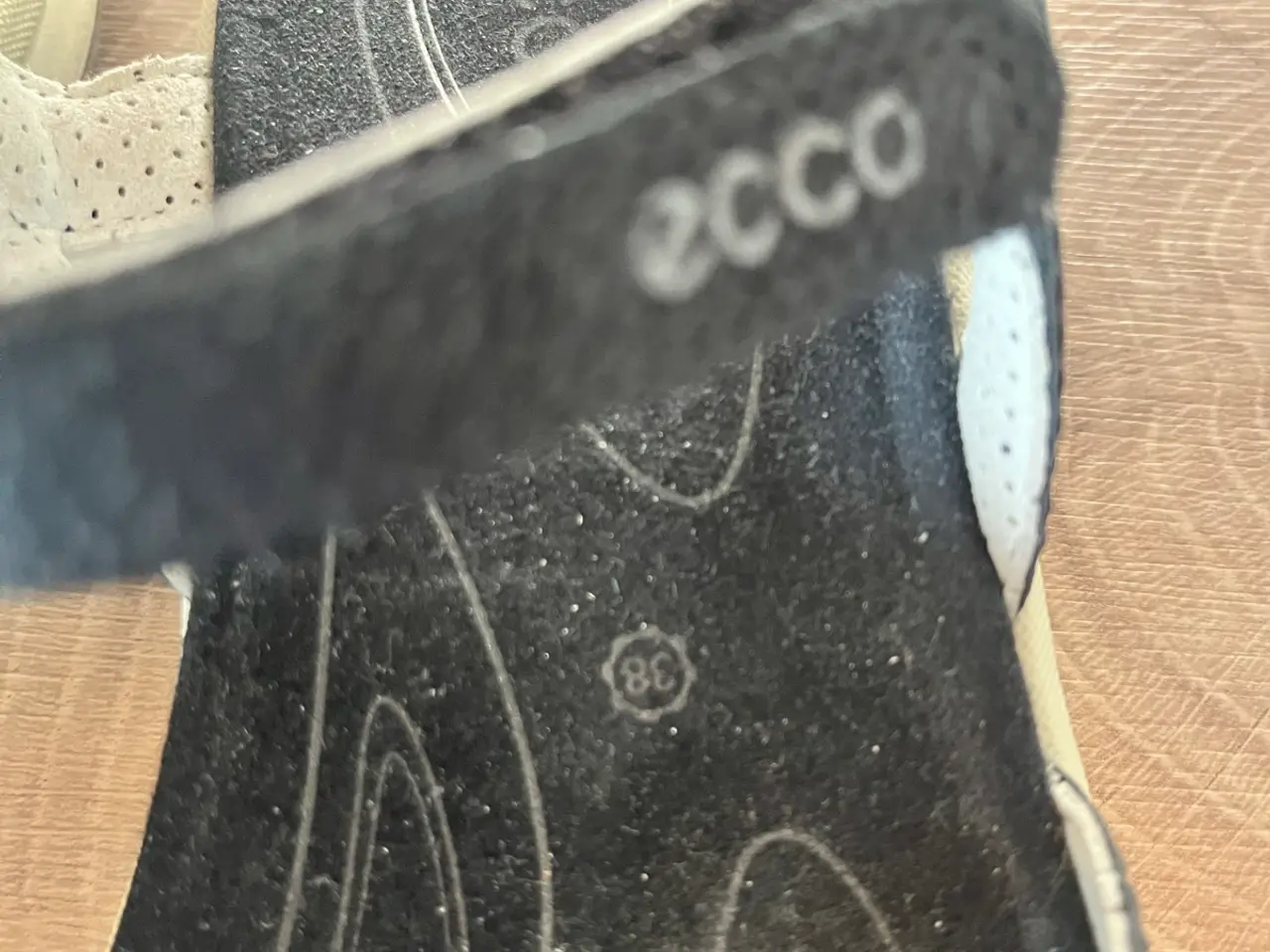 Billede 4 - Sorte Ecco sandaler