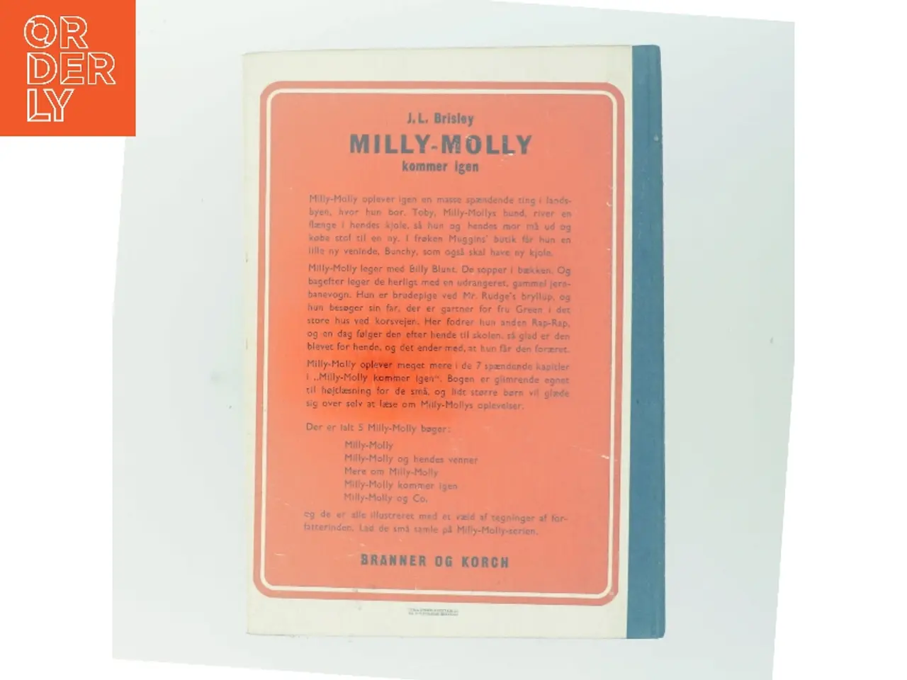 Billede 3 - Milly-Molly kommer igen af J. L. Brisley (Bog)