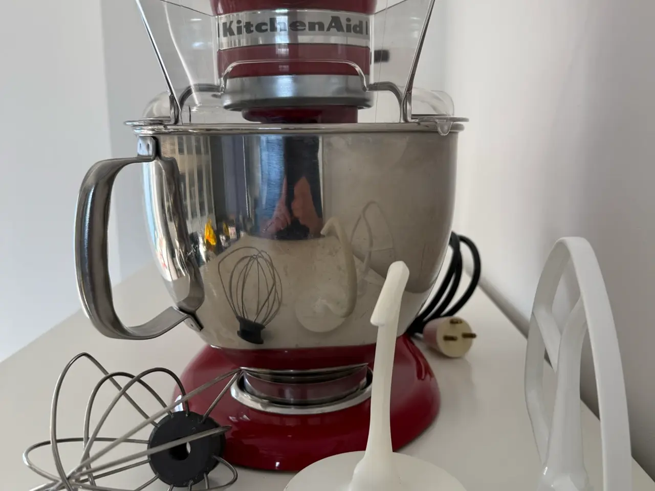 Billede 6 - Flot KitchenAid Artisan røremaskine i rød