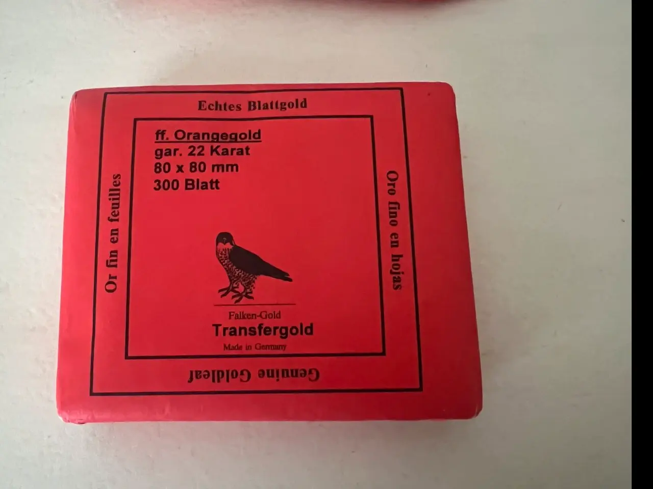 Billede 1 - Bladguld, 300 stk. uåbnet sælges.