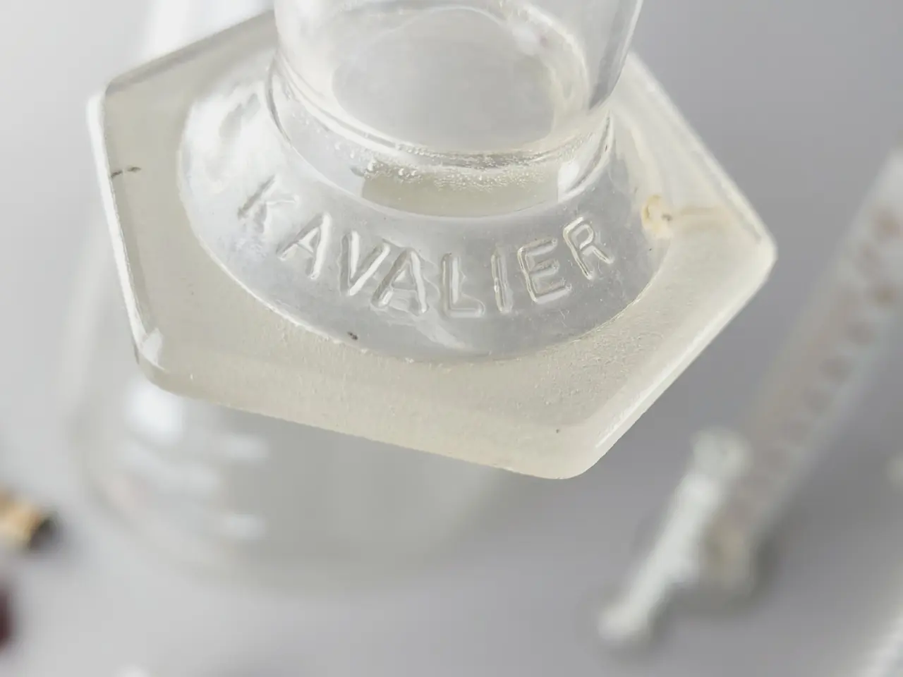Billede 10 - ⭐️- Stort laboratoriesæt m. 5L Pyrex kolbe, glaskø