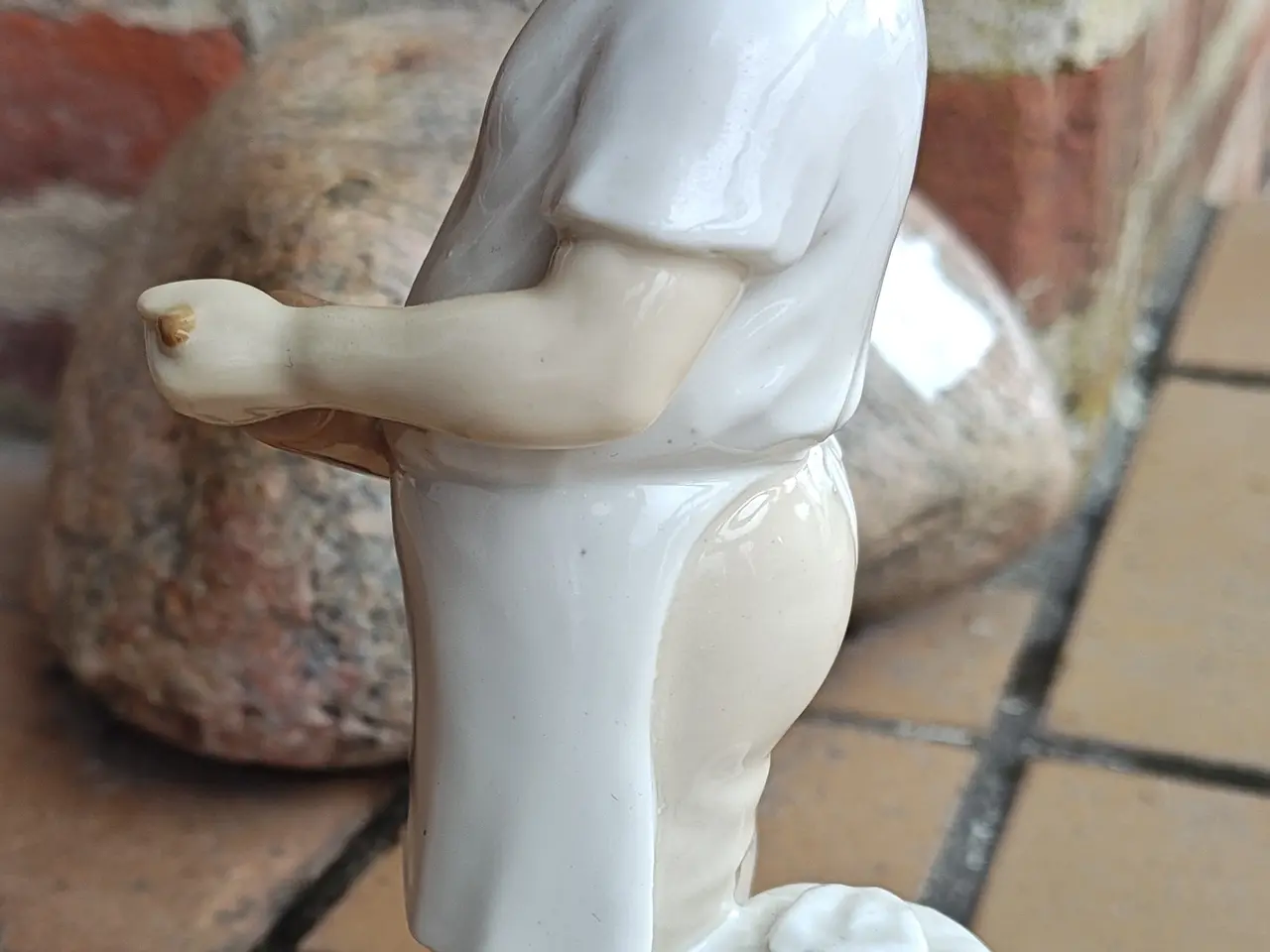 Billede 4 - Bager Figur med kagerulle og mel
