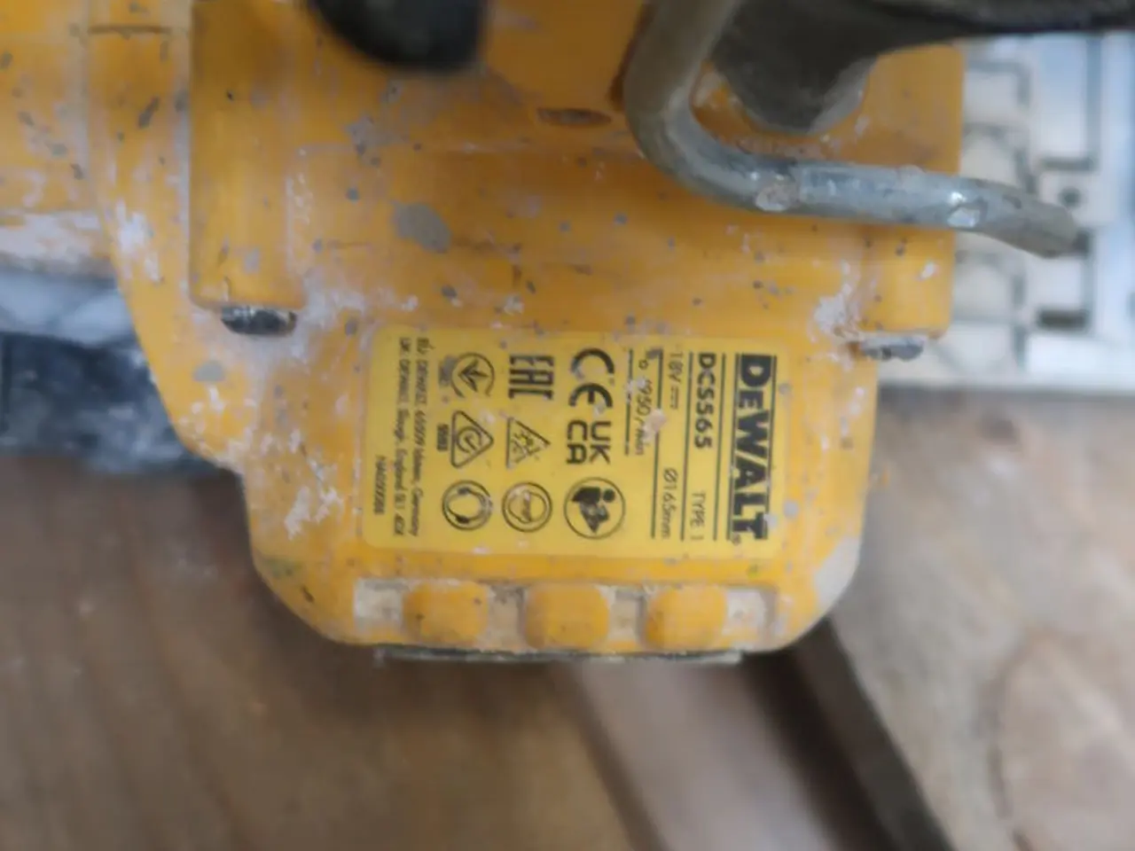 Billede 2 - Akku rundsav DEWALT DCS565 med batteri