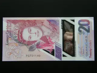 East Caribbean States 20 Dollars 2019