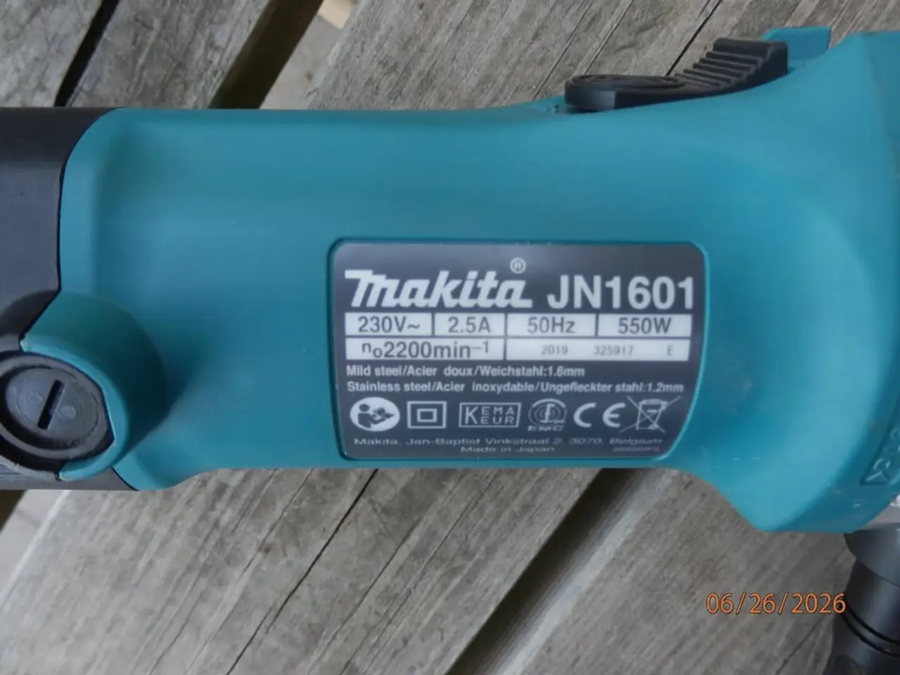 Billede 2 - Makita pladenipler JN1601