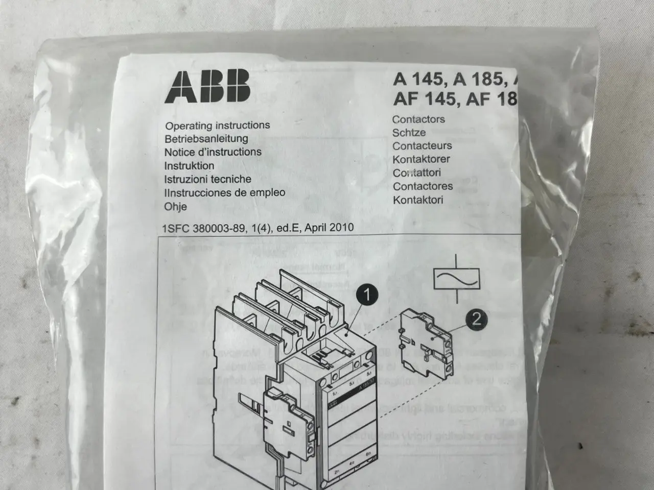 Billede 4 - ABB Mounting Kit for A145 A185 AF145 AF185