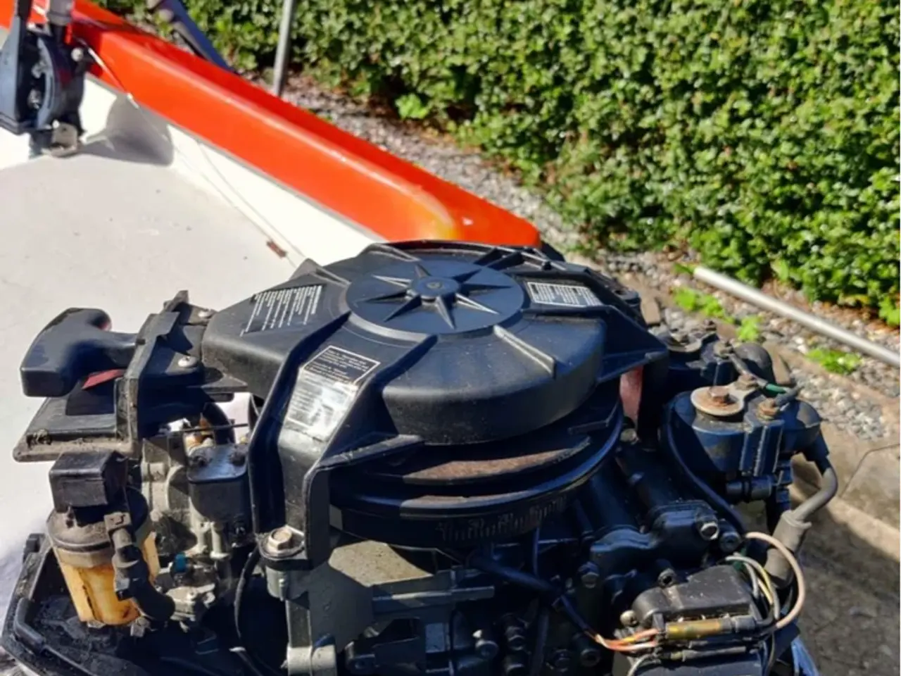 Billede 8 - Jolle med 8 hk motor og næsten ny bådtrailer