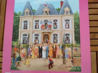 Posters - fransk art-naif