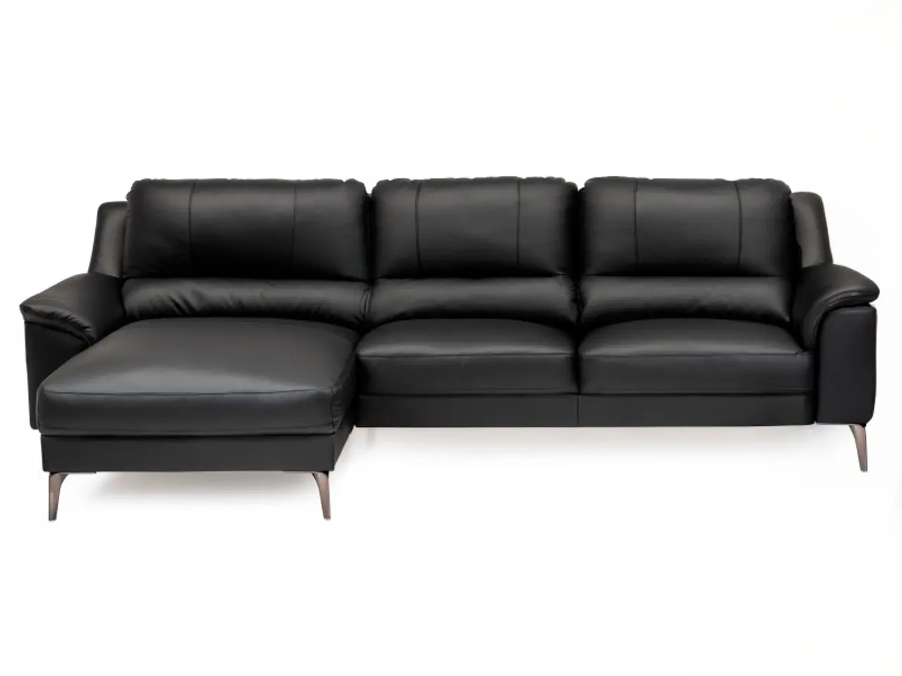 Billede 1 - Agedrup Læder Chaiselongsofa Venstrevendt