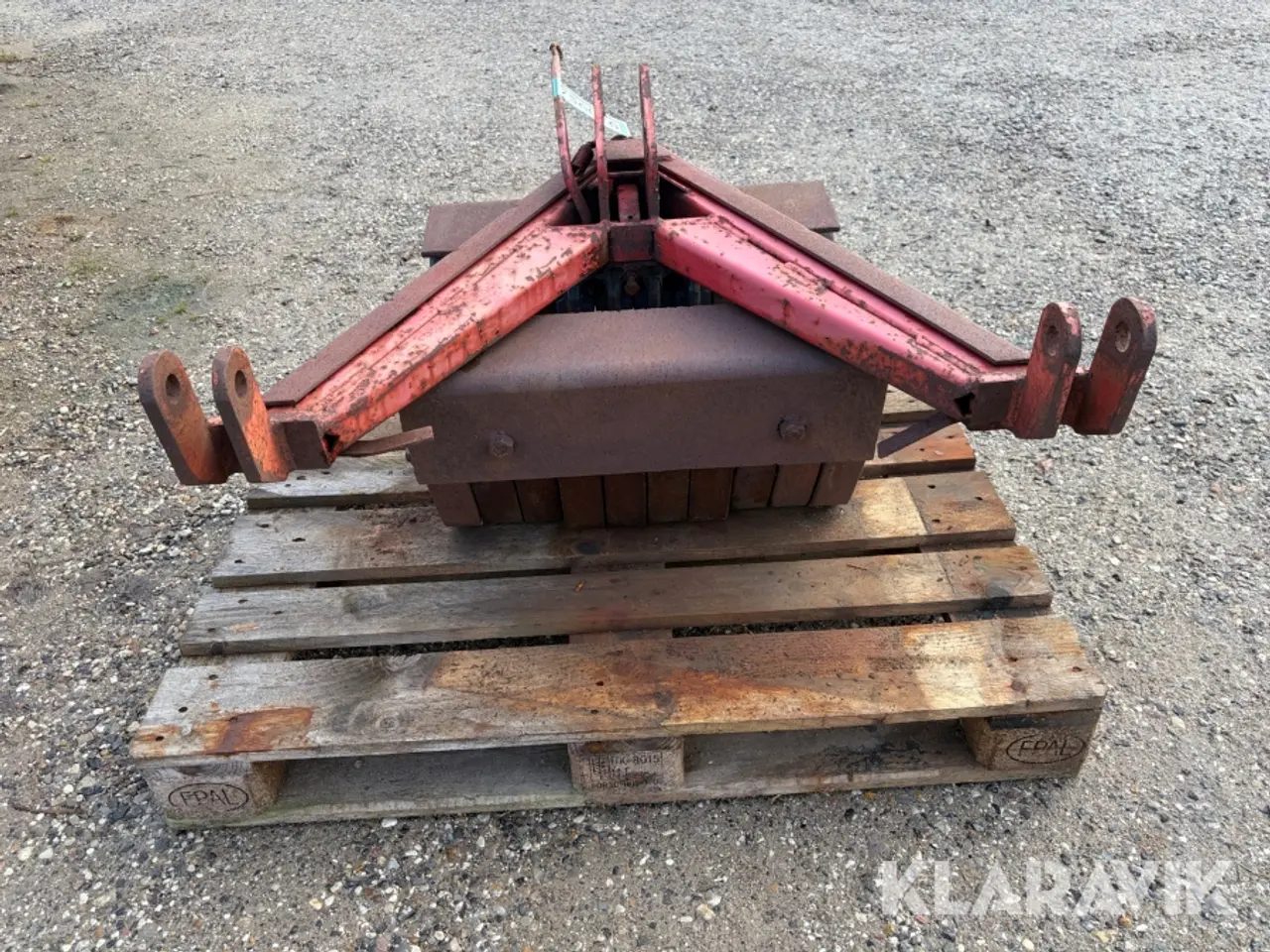 Billede 4 - Front vægt A Ramme 400kg