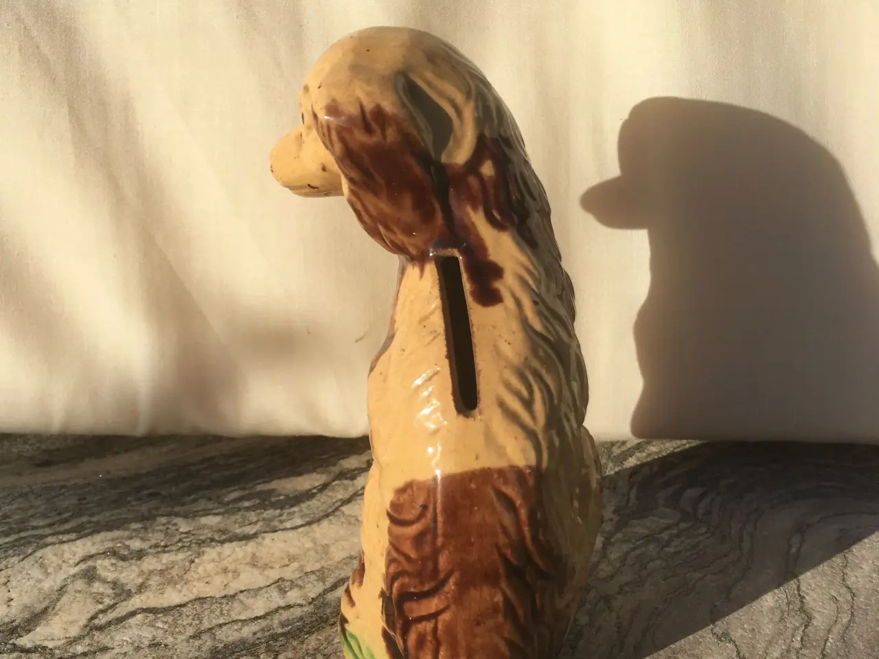 Billede 5 - Antik sparebøsse hund