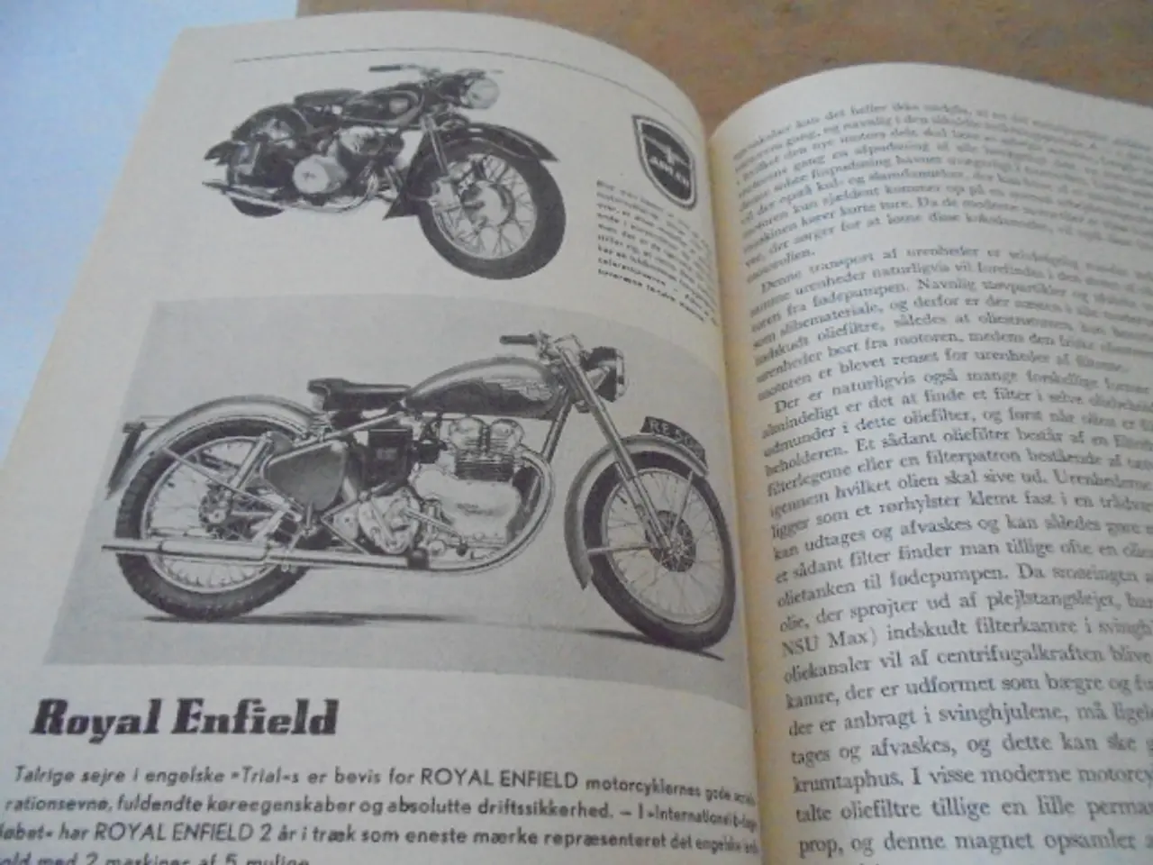 Billede 3 - Motorcykle-håndbogen fra 1955