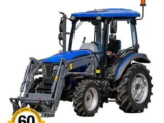Traktor Lovol 50 hk 4WD med frontlæsser, Stage V