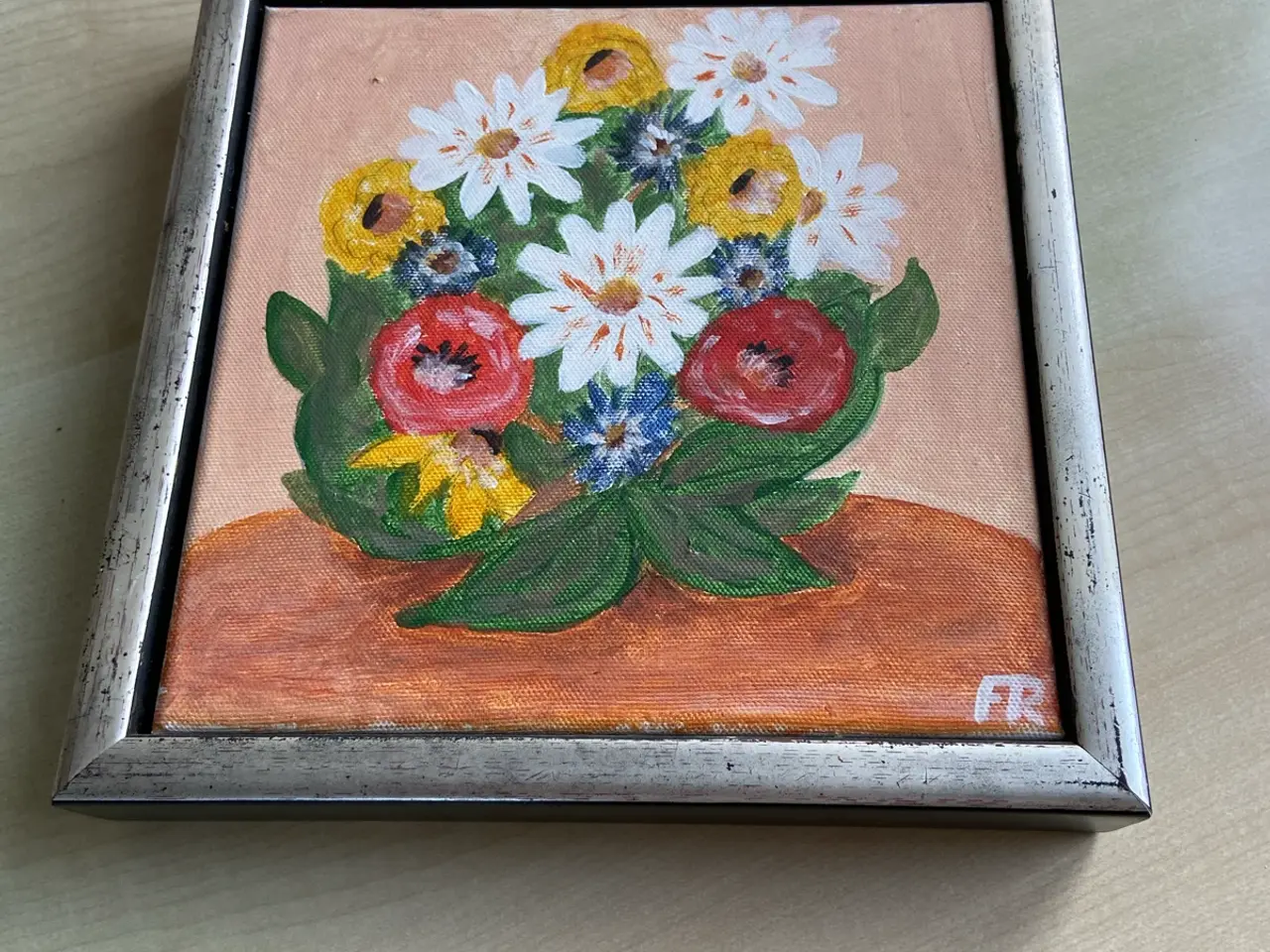 Billede 1 - Blomster maleri