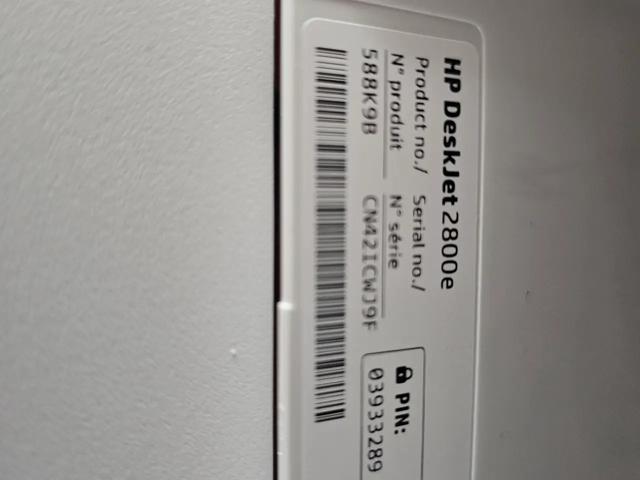 Billede 2 - HP DeskJet 2800e