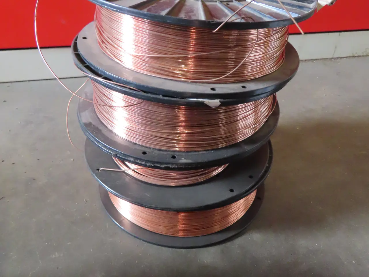 Billede 1 - 4 ruller svejsetråd MIGATRONIC