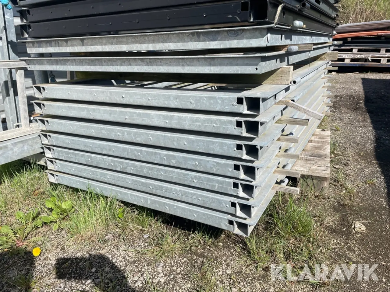 Billede 4 - Metal døre galvaniseret 6 styk