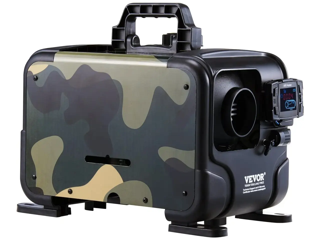 Billede 2 - VEVOR 8KW Diesel oliefyr – alt-i-et med Bluetooth