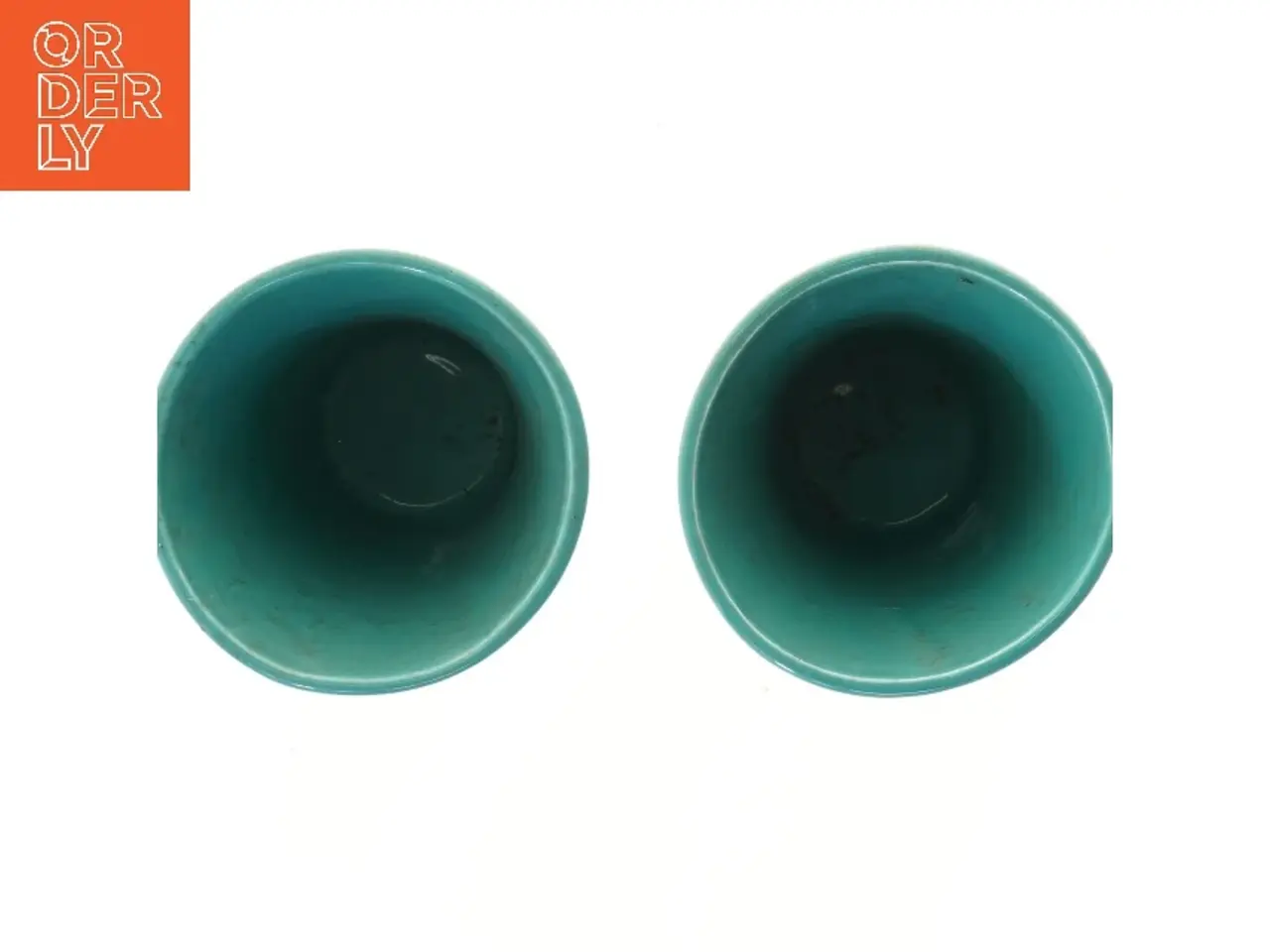 Billede 2 - To turkise vaser fra Stylemaker (str. 19 cm)
