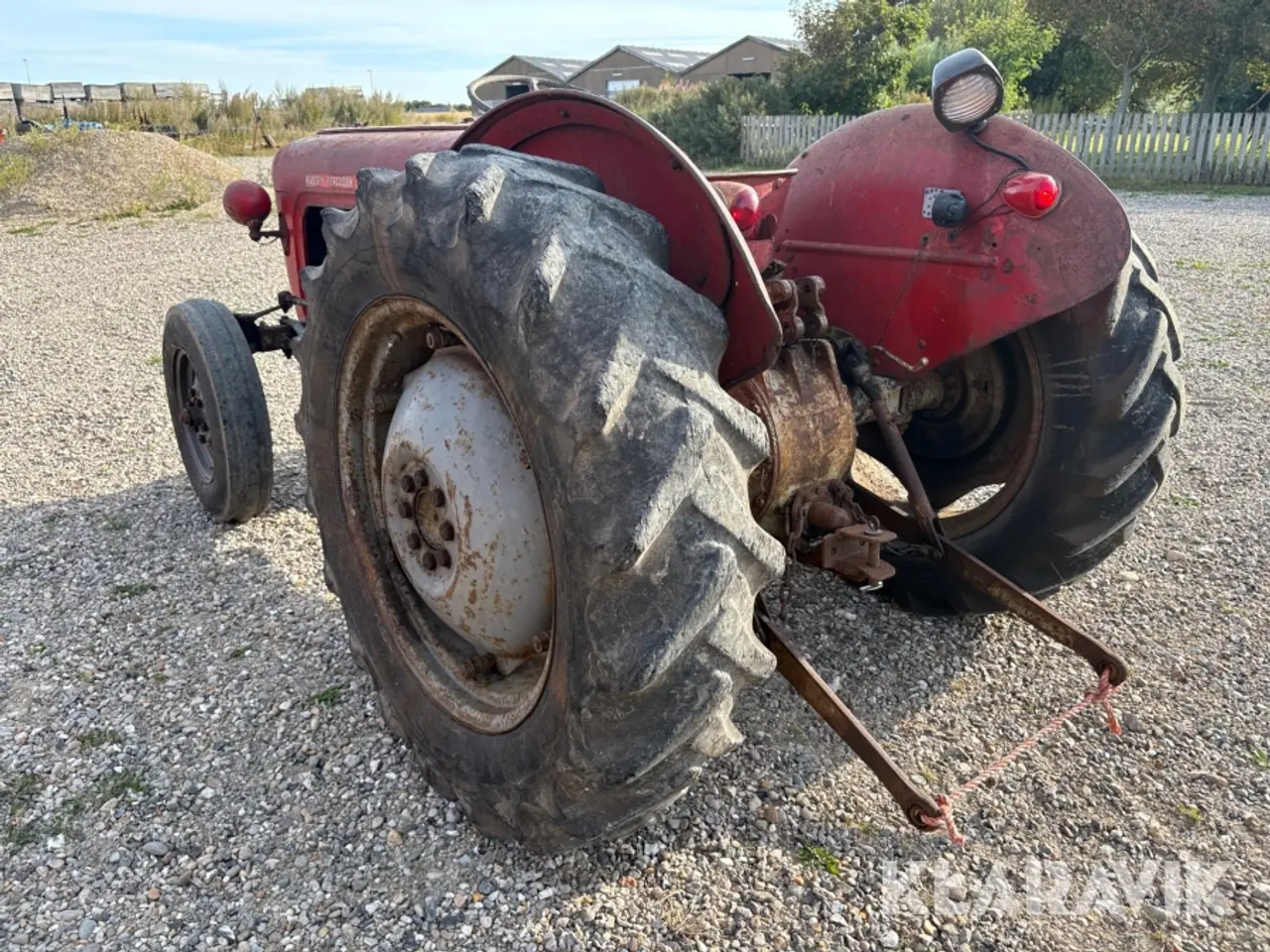 Billede 4 - Veterantraktor Massey Ferguson 35
