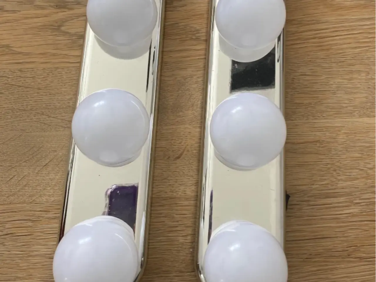 Billede 1 - 2 stk spejl lamper