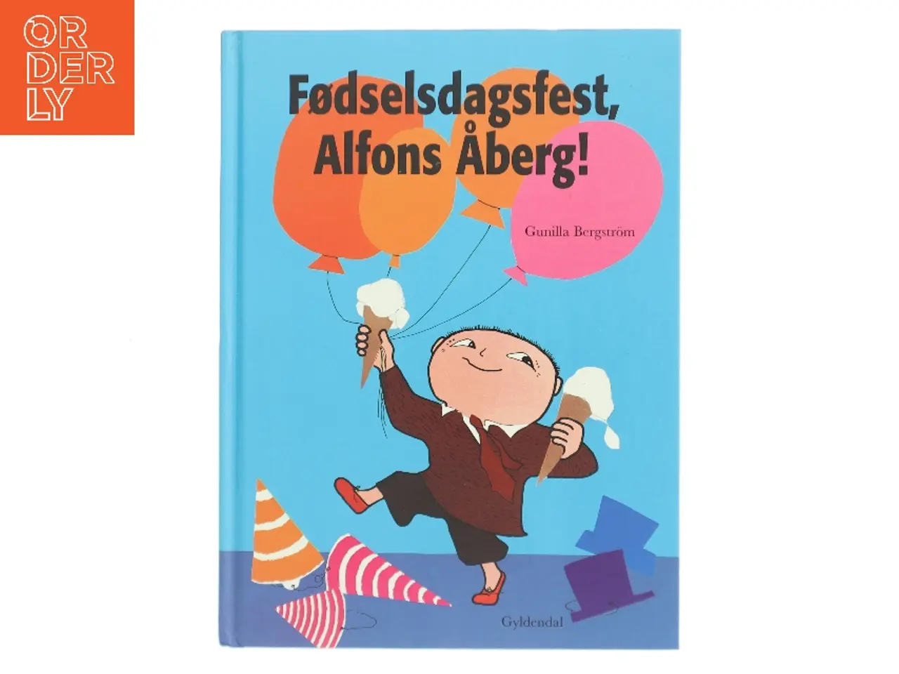Billede 1 - Fødselsdagsfest, Alfons Åberg af Gunilla Bergstrm (Bog)