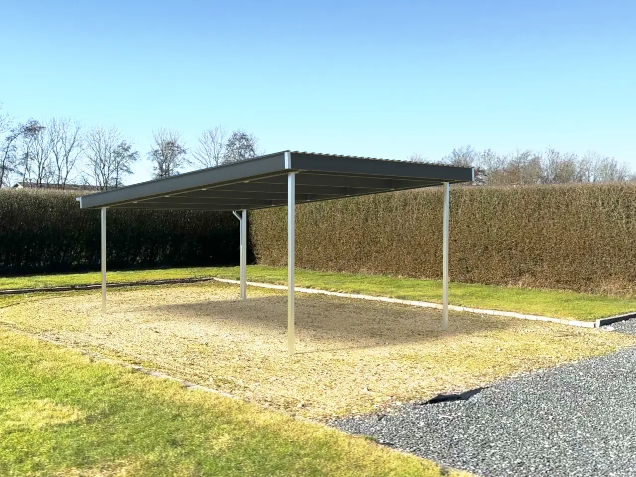 Billede 4 - Ny BAUSTEIN Carport – PRISBASKER (Spar 14.000,-)