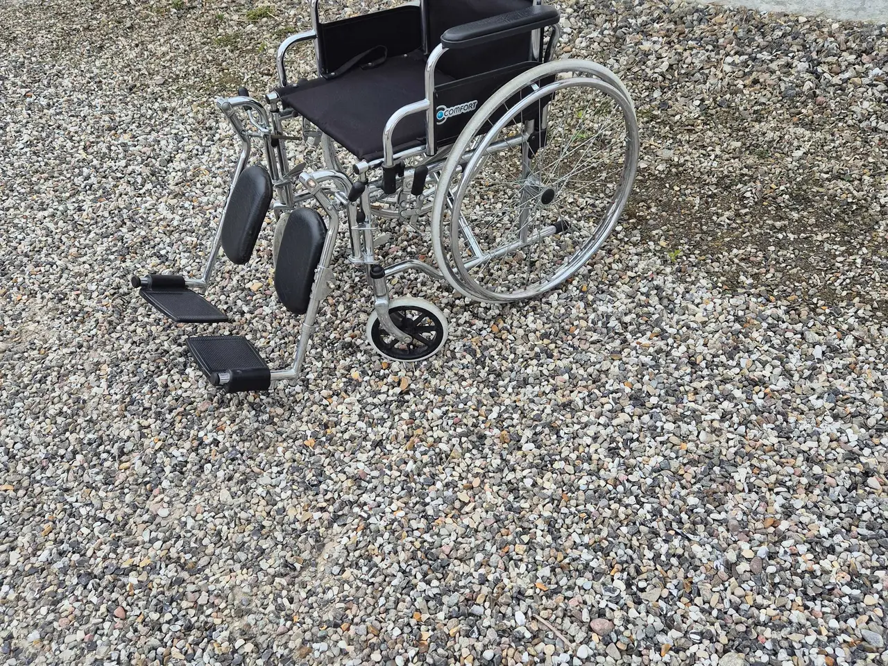 Billede 2 - Køre stol  Aluminium 