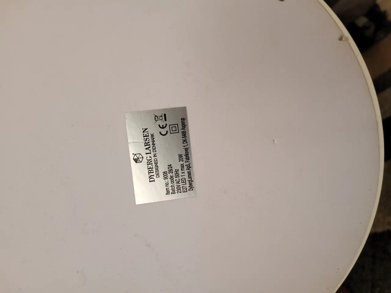 Billede 1 - Dyrberg Larsen gulvlampe
