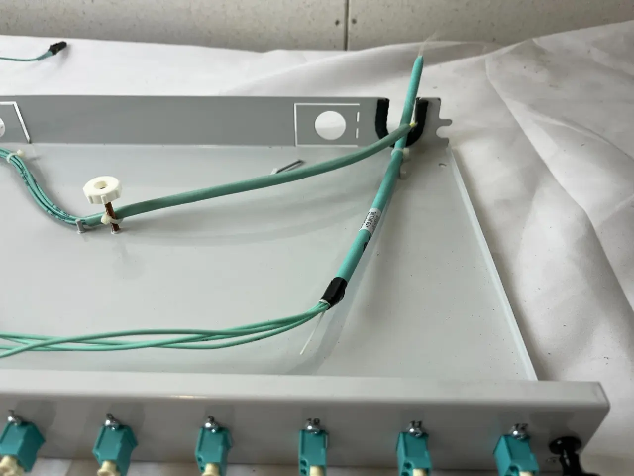 Billede 6 - 12 Port LC Duplex Fiber Optic Patch Panel Rack OM3