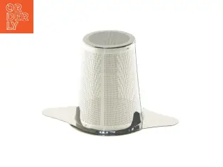 Rustfrit stål te-infuser med låg fra P & T (str. 13x8x8 cm)