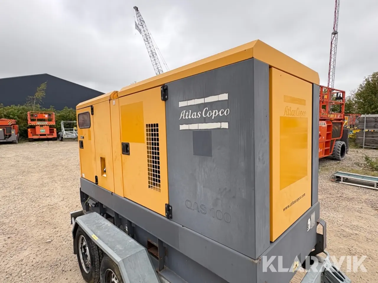 Billede 12 - Mobil generator Atlas Copco QAS 100