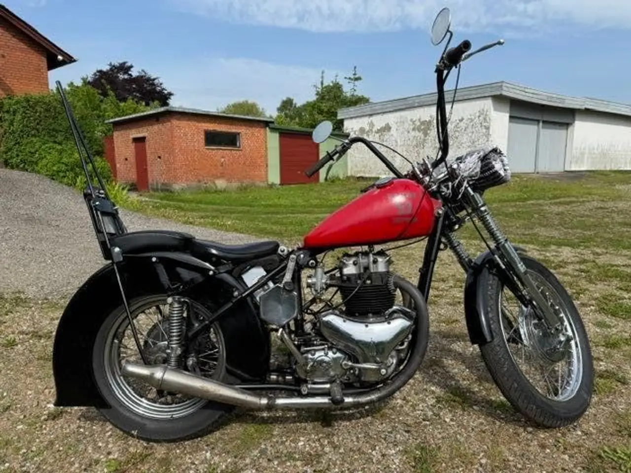 Billede 1 - BSA a7 1953 Chopper