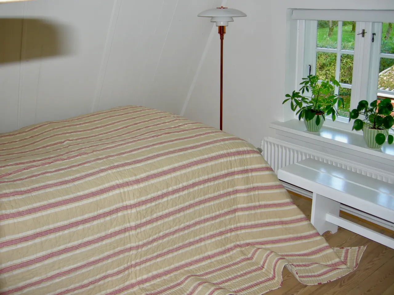 Billede 4 - Sengetæppe 270 x 245 Fransk vintage håndsyet quilt