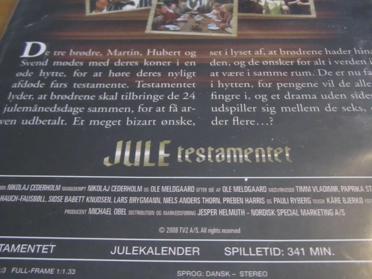Billede 3 - JULEKALENDER. JULE TESTAMENTET. 1995.