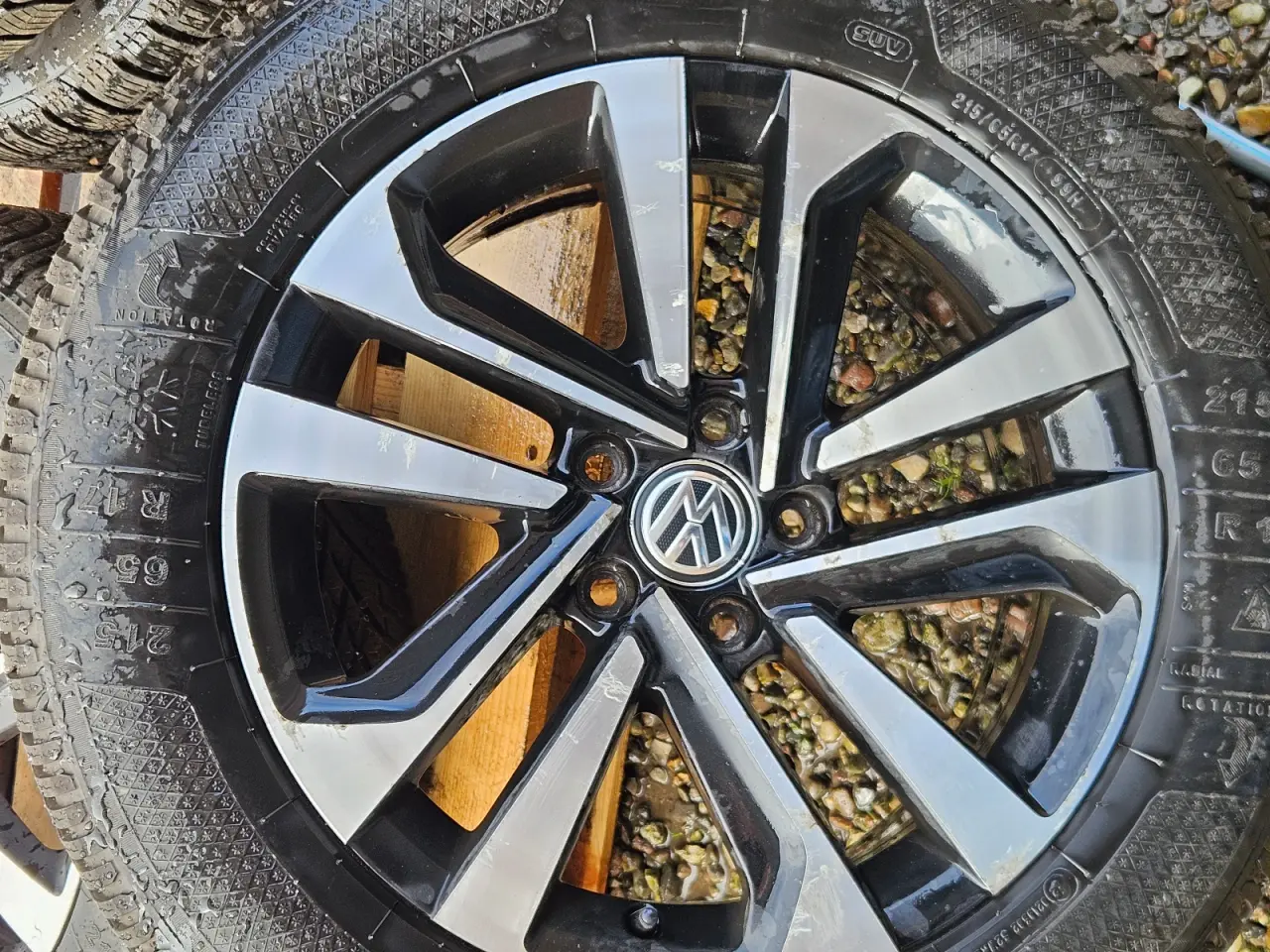 Billede 3 - Vinterhjul fra Tiguan