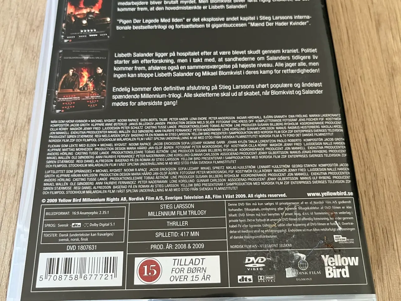 Billede 2 - Mellenium triologien Stieg Larsson